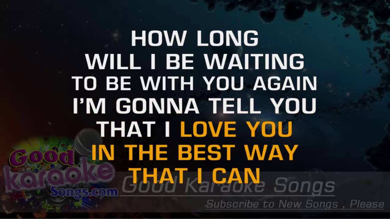 When You Look Me in the Eyes -  Jonas Brothers (Lyrics Karaoke) [ goodkaraokesongs.com ]