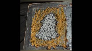 diy string art#shorts #youtubeshorts #stringart #artandcraft