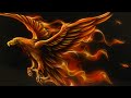 Airbrushing a Fiery Eagle