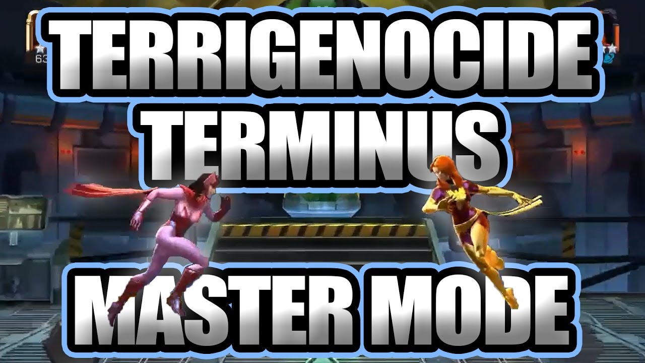 MARVEL Contest of Champions - MASTER MODE BOSS BATTLES (TERRIGENOCIDE TERMINUS)