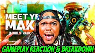 MEET YOUR MAKER Official Gameplay REACTION & BREAKDOWN (RUST+DOOM+MINECRAFT) 🤔