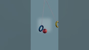 Pendulum loop and infinity ♾️#3danimation #animation #blender #blender #beginner