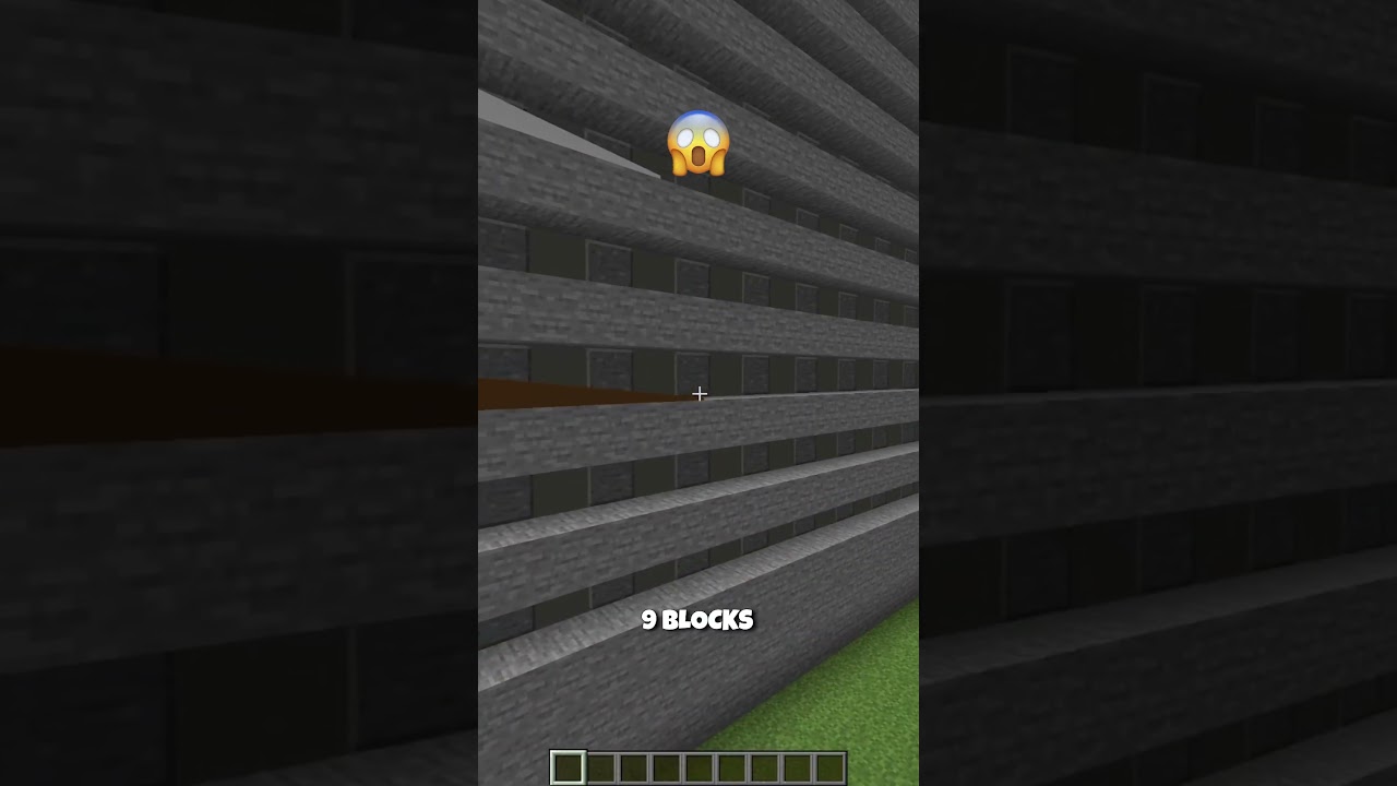 Splashing Liquid vs Distance Counter Emoji Reaction #minecraft #shorts #meme