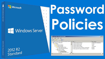 How to Configure Password Policies in Windows Server 2012 R2 | Windows Server | Complete Process