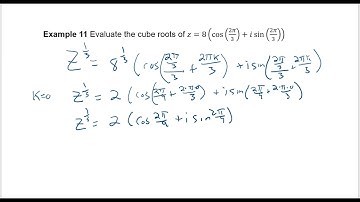 Finding Roots of Complex Numbers in Polar Form