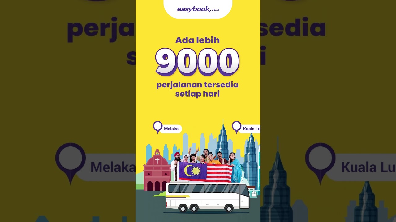 🔥 App-clusive! Merdeka Sale is Back! 35%* Off On Bus Ticket 🔥