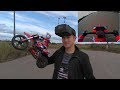 Езжу по камере на мотоцикле. FPV Moto