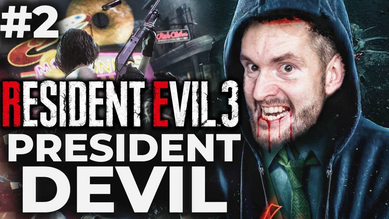 PRESIDENT DEVIL! Resident Evil 3 [#2] Horrojki