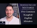 5 Common &#39;Konglish&#39; Korean English Mistakes