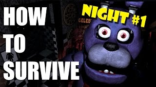 How To Survive And Beat Five Nights At Freddy's Night One | PC GUIDE