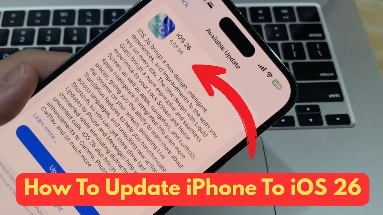 How To Update iPhone To iOS 26 | How To Install iOS 26 Tutorial - YouTube