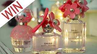 Marc jacobs daisy blush edt 50ml, eau so fresh 75ml and dream 50ml
perfume giveaway. enter now for a chance to win your favourite b...