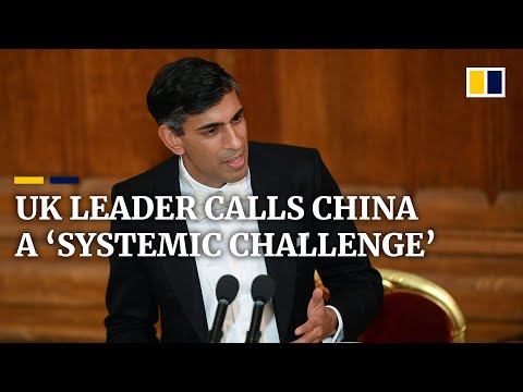 ‘Let’s be clear’: Rishi Sunak says UK must ‘evolve’ its China foreign policy