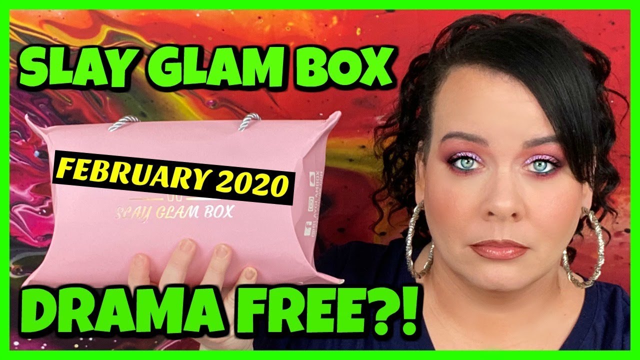 Let's Talk About It! // SLAY GLAM BOX UNBOXING FEBRUARY 2020 - YouTube