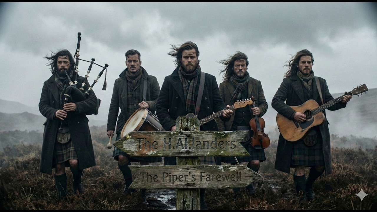 🏔️🏴󠁧󠁢 EPIC Celtic Rock Anthem 2026 | The H.AI.landers - The Piper's Farewell 🎸