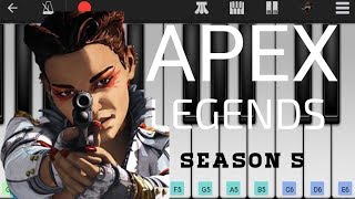 Apex Legends Season 5 – Fortune's Favor Launch Trailer easy mobile piano tutorial main theme piano