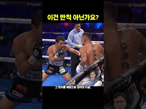 들어오는 잽을 팔로 먼저 끊어버린 충격적인 카운터 장면 #복싱기술 #카운터복싱 #복싱분석 #40대아재복서