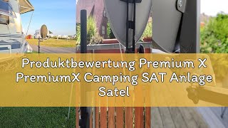 Produktbewertung Premium X PremiumX Camping SAT Anlage Satelliten-Schüssel Stativ Single LNB 10m Kab
