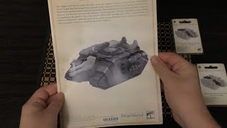 Space Marine Legion Sabre Tank - Unboxing (HH)