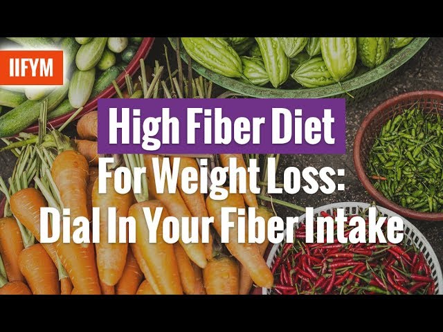 High Fiber Diet For Weight Loss: Dial In Your Fiber Intake | IIFYM High Fiber Diet For Weight Loss: Dial In Your Fiber Intake | IIFYM