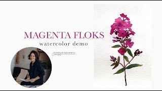 Easy Watercolor Floral Tutorial