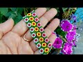 How To Make Bracelet//Flower Bracelet//Seed Beads Jewelry Designs Easy// Useful & Easy