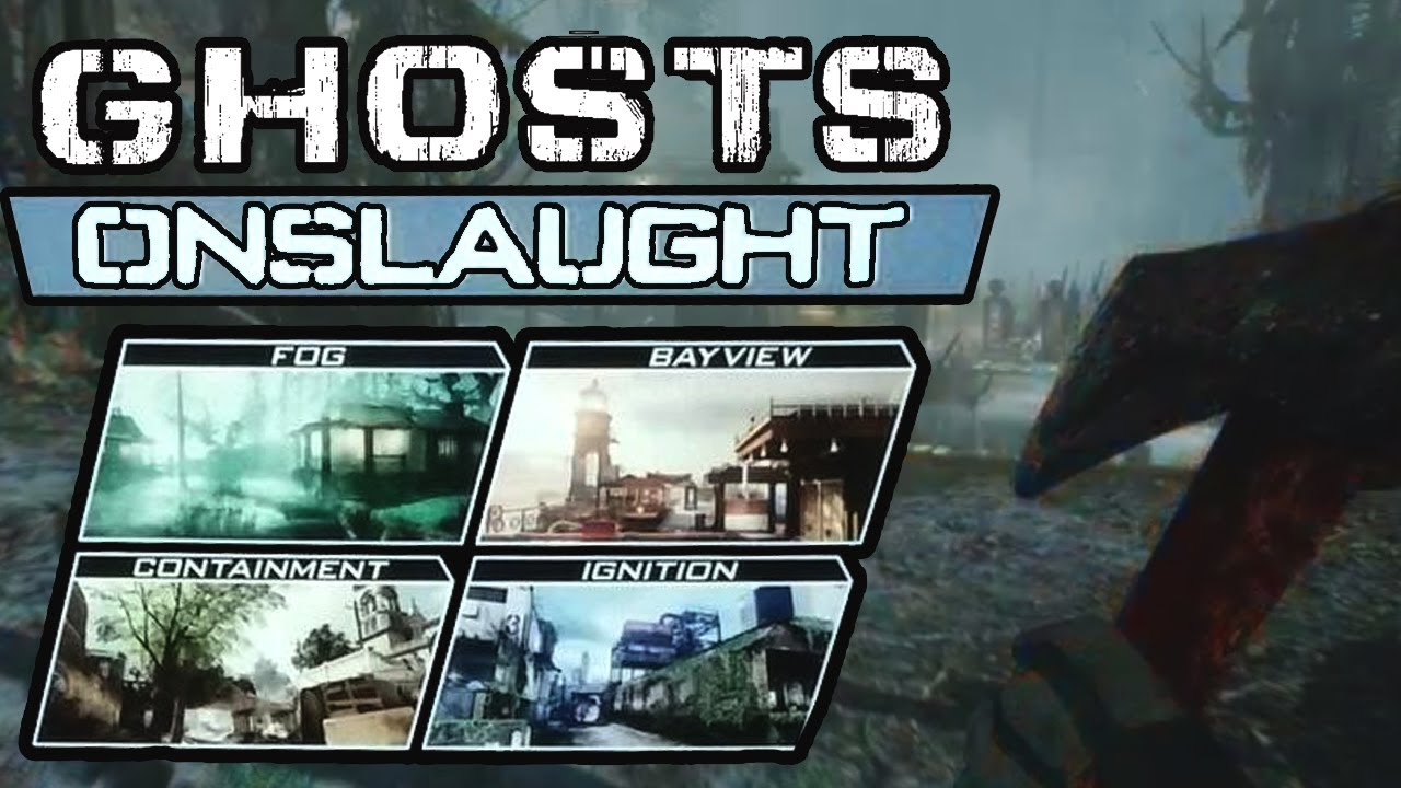 Michael Myers, Scrapyard Remake, 2 New Guns & More! - Cod Ghosts "Onslaught DLC"