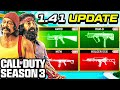 NEW MW3 1.41 Update CHANGES EVERYTHING in SEASON 3! (NEW WEAPONS + WEAPON BALANCE) Modern Warfare 3