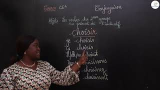 Course - CE2 - French: Conjugation / Verbs of the 2nd group in the present indicative / Mrs. Sarr