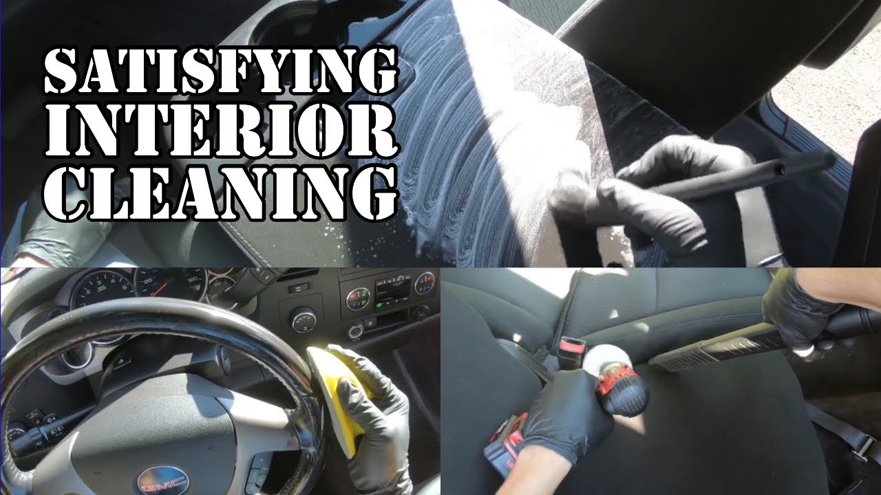 Asmr unboxing in the car / tapping,shaking and scratching / car Auto Detailing ASMR Satisfying Interior Cleaning! - YouTube