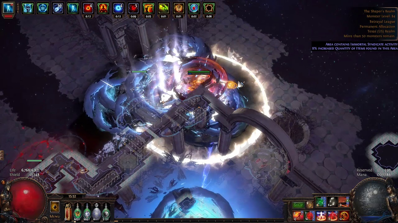 [3.5] Elemental Cyclone Scion VS Shaper - Standing in every single slam ...