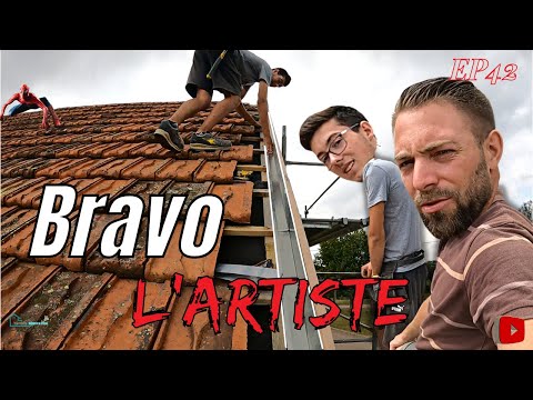 Incroyable travail de zinc. Création d'un couloir EP42