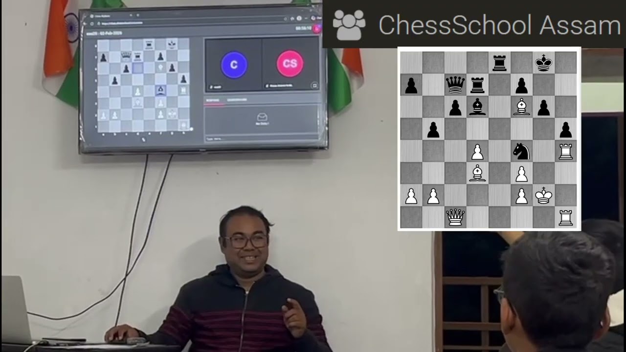 Chess class at 