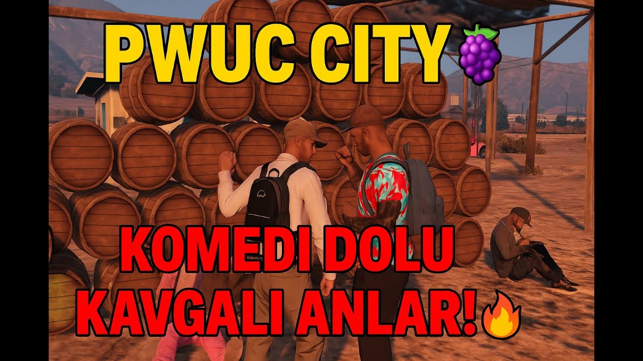 Pwuc City  Fıçıların Başında Kavga Çıktı!