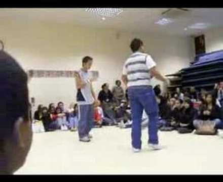 La finale of a trilogy of videos recorded at the Havering Sixth Form Dance Off on 23/11/2006. Bon regarde!