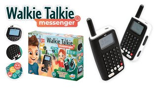 Buki - TW04 - Walkie talkie messenger : : Jeux et Jouets