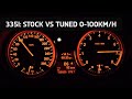 Bmw 335i stock vs mengine  xhp transmission tune