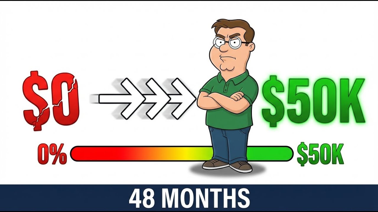 From $0 to $50K by 2030: The Brutal 48-Month Money Plan