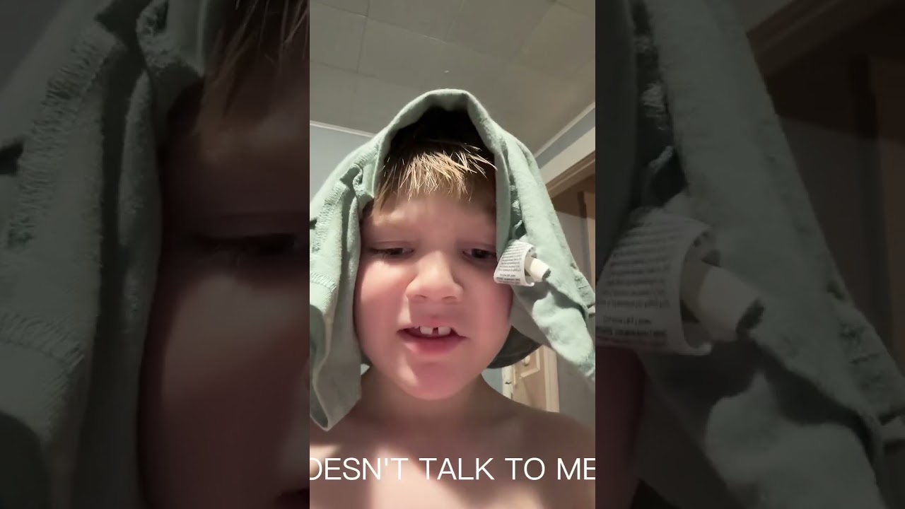 Her son can’t stop growing ￼at night