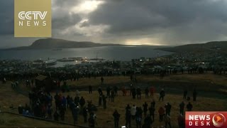 Solar eclipse plunges Faroe Islands into darkness