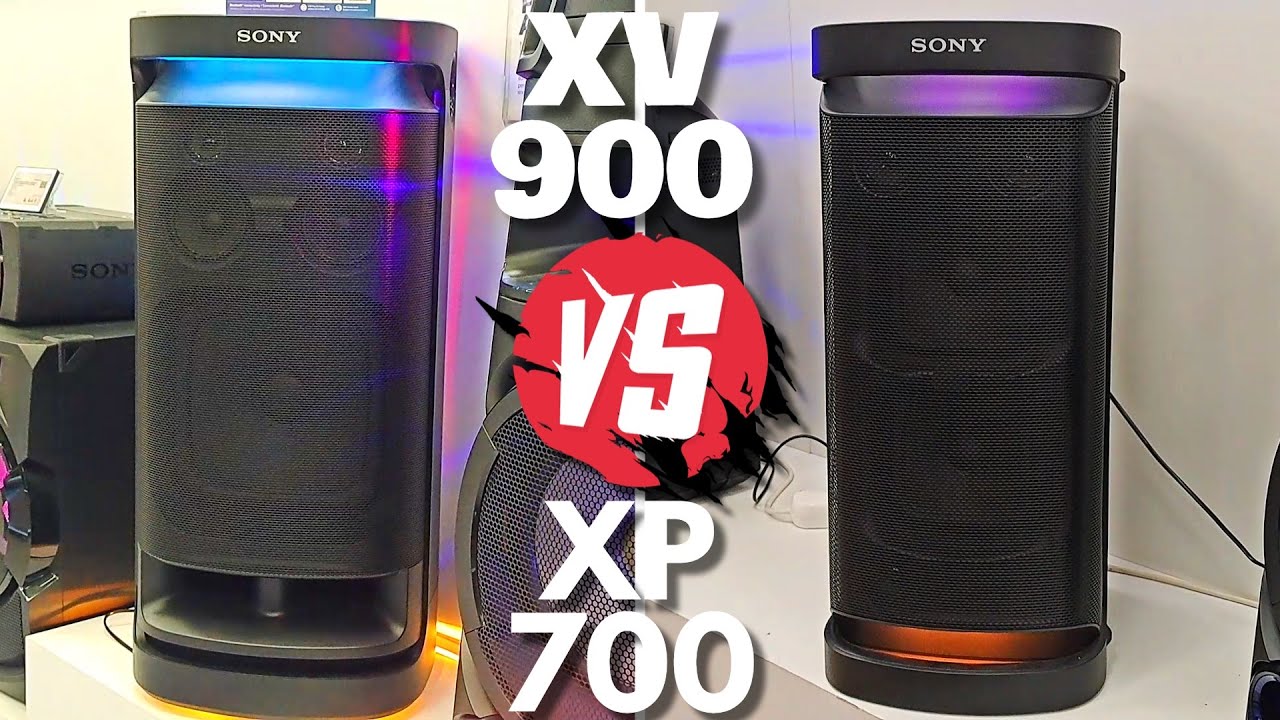 😱SONY XV900 VS SONY XP700 THE BIGGEST SPEAKERS FROM SONY THE NEW X SERIES  SOUND COMPARISON 40 % VOL. - YouTube | Lautsprecher