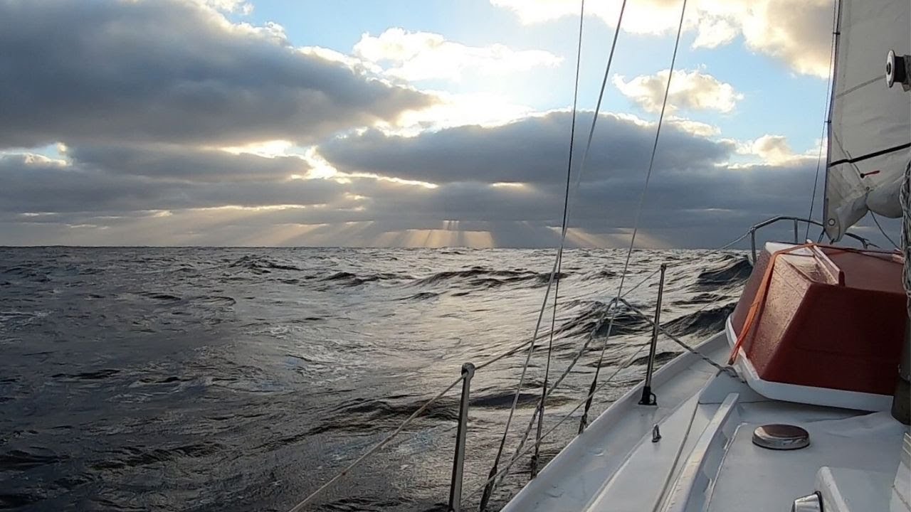 Ep 21, 1100Nm Solo Ocean Passage, Small Boat, Contessa 26, 2 Year Circumnavigation, PART 5