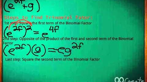 Product of a Binomial and a Trinomial