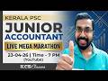 Kerala PSC Junior Accountant Live Mega Marathon
