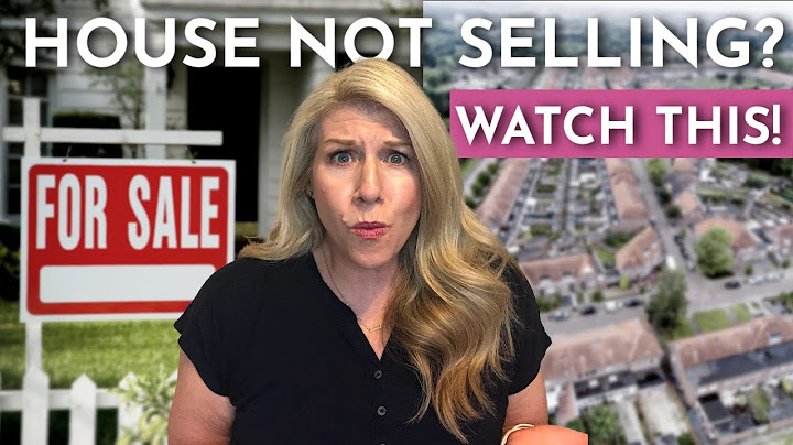 THIS IS WHY YOUR HOUSE ISN'T SELLING..