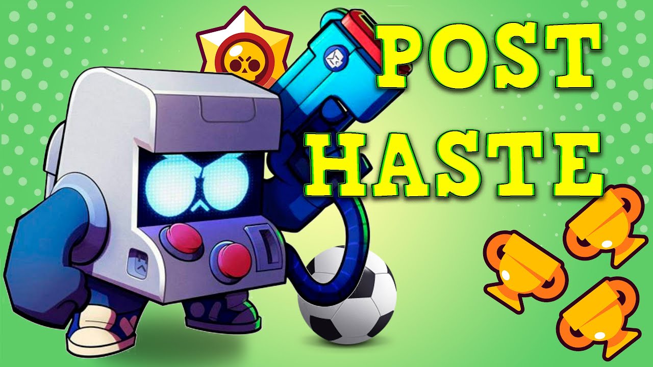 8BIT Post Haste BRAWLBALL BRAWL STARS YouTube