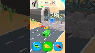 Shape-shifting Funny Race Gameplay new hyper casual game Level-916 #shorts #gameplay #shapeshifting