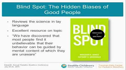 The Science of Unconscious Bias: What Can We Do About It?
