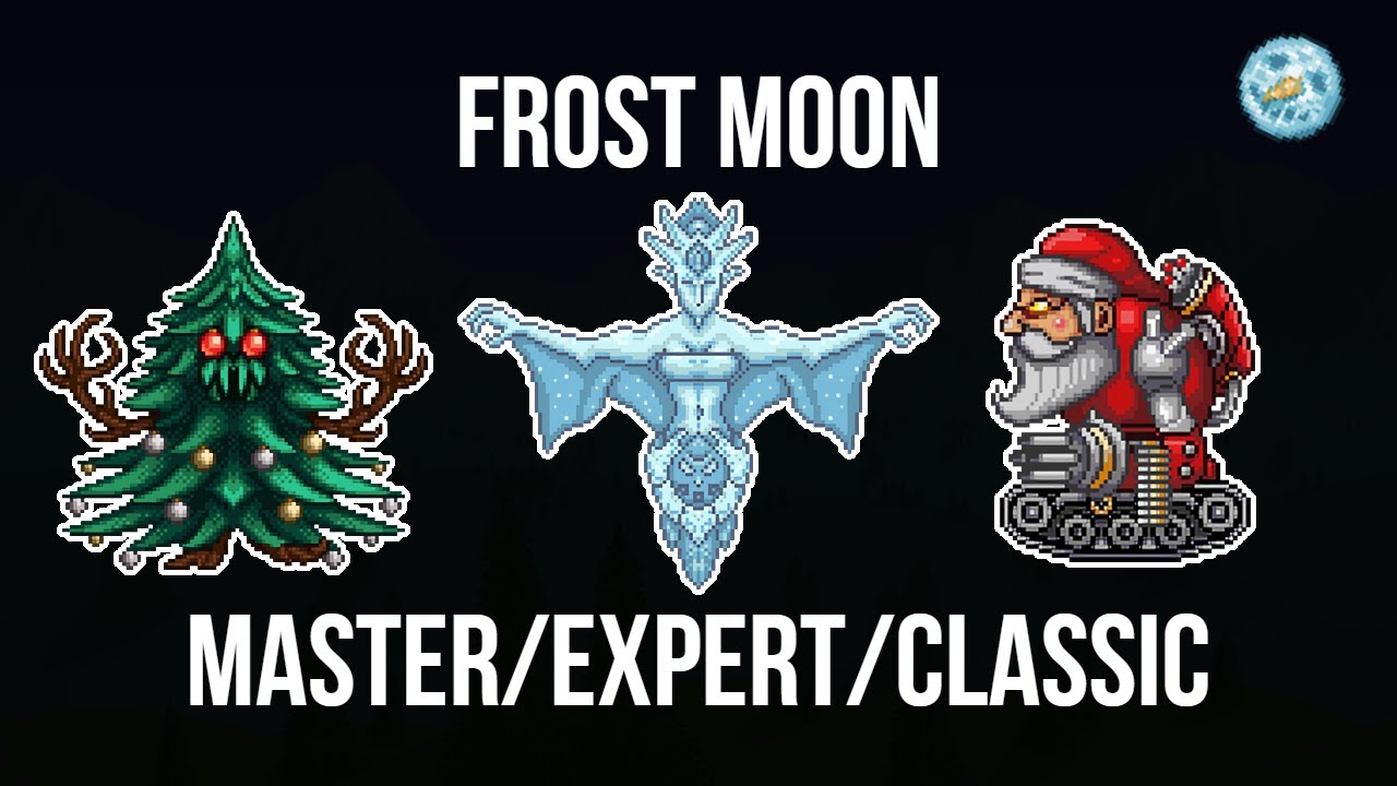 Como derrotar a LUA CONGELADA Facilmente - Master Mode | Terraria Eventos