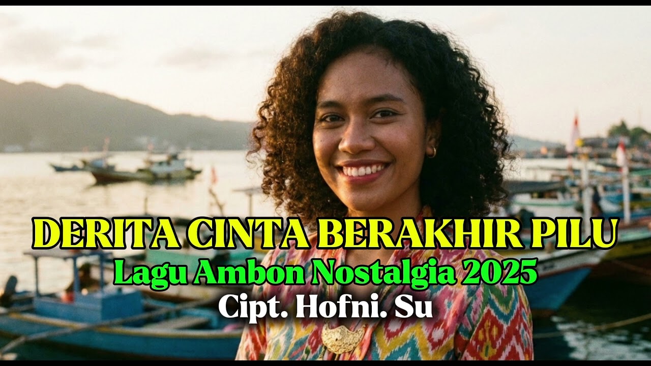 Lagu Ambon Nostalgia 2025//DERITA CINTA BERAKHIR PILU//Cipt.Hofni.Su